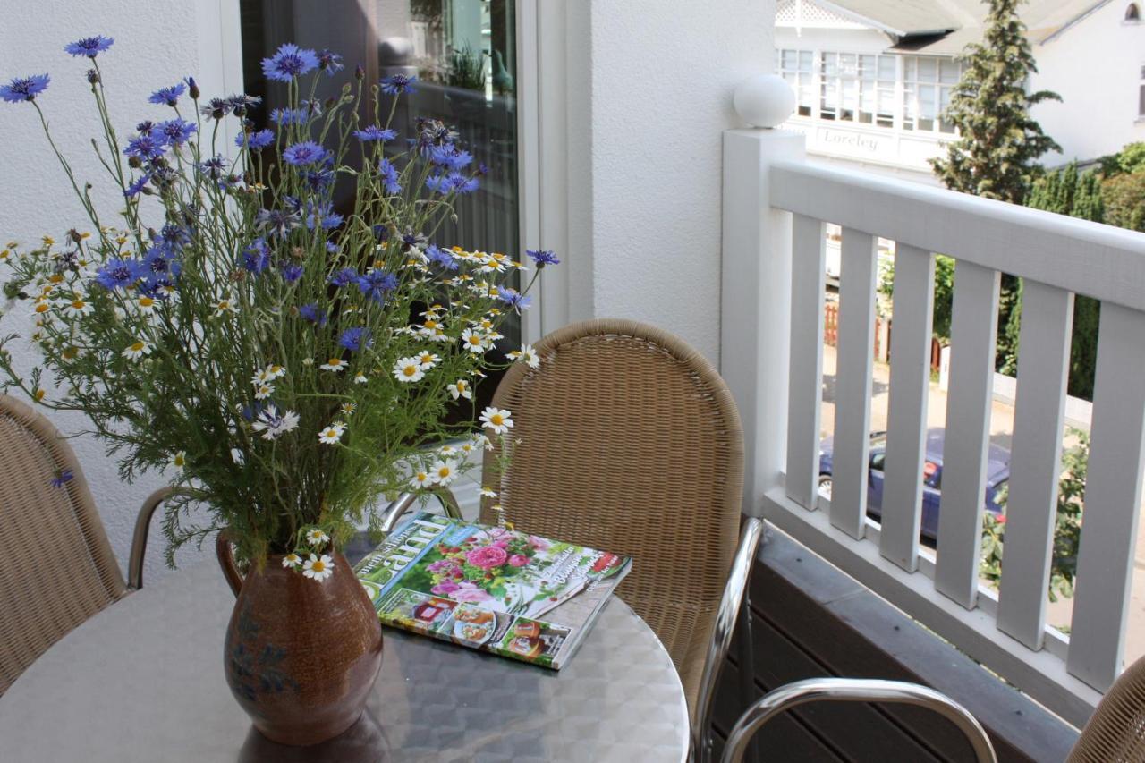 Villa Laetitia Fewo 16 - Strandnah, Balkon Binz Extérieur photo
